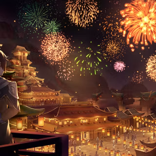 Video games New Year wallpaper