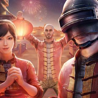 Video games New Year wallpaper