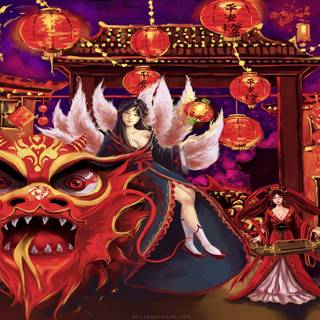 Video games New Year wallpaper