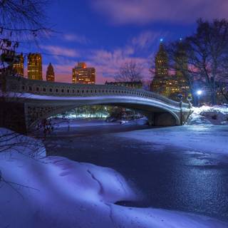 New York winter desktop wallpaper