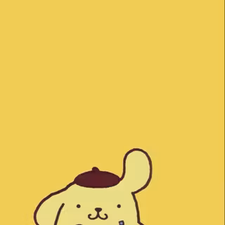 Pompompurin Happy New Year wallpaper