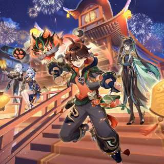 Video games New Year wallpaper