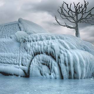 Winter car PC wallpaper