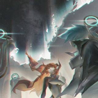 Retrace the Light wallpaper