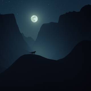 3440x1440 moon wallpaper