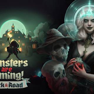 Monsters Are Coming! Rock & Road wallpaper