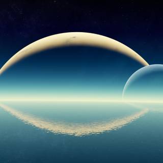 3440x1440 moon wallpaper