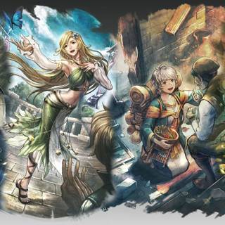 Octopath Traveler 0 wallpaper