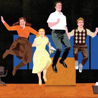 Merrily We Roll Along wallpaper