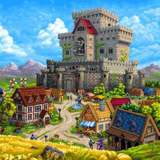 Super Fantasy Kingdom wallpaper