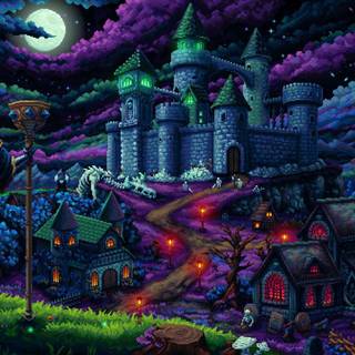 Super Fantasy Kingdom wallpaper