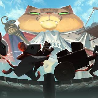 Whiskerwood wallpaper