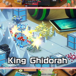 Godzilla Voxel Wars wallpaper