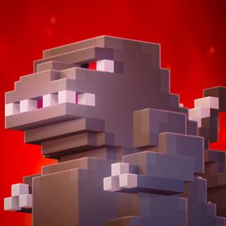Godzilla Voxel Wars wallpaper