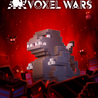 Godzilla Voxel Wars wallpaper