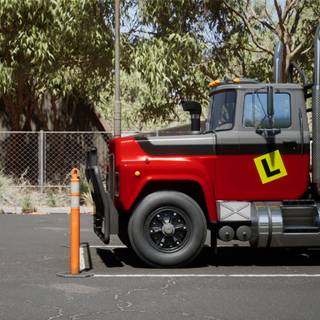 Truck World: Driving School wallpaper