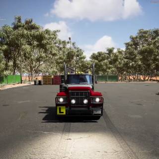 Truck World: Driving School wallpaper