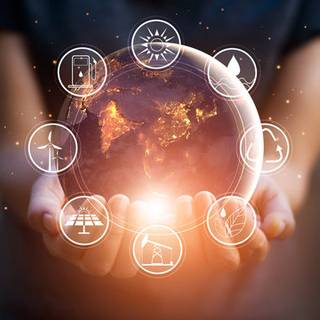 Energy-saving wallpaper