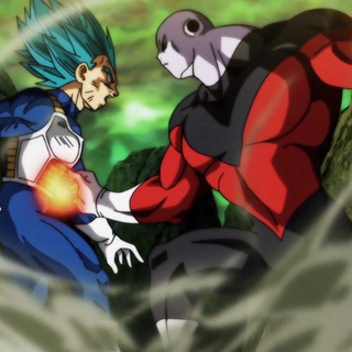 Vegeta vs Jiren wallpaper