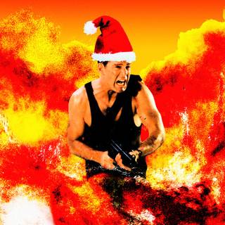Die Hard Xmas wallpaper