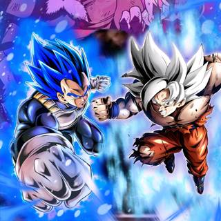 Vegeta vs Jiren wallpaper