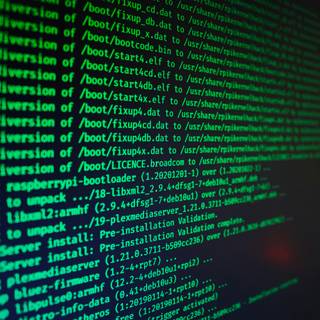 Green terminal wallpaper