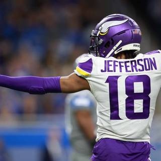 Justin Jefferson cool wallpaper