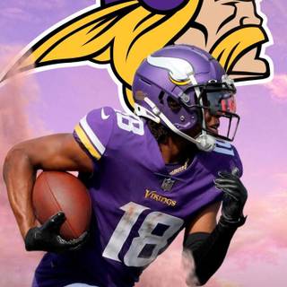 Justin Jefferson cool wallpaper