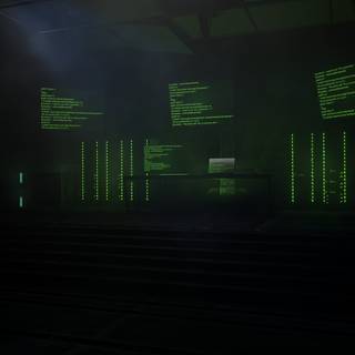 Green terminal wallpaper