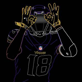 Justin Jefferson cool wallpaper