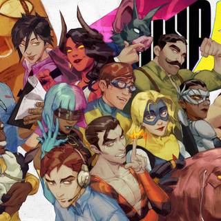 Dispatch game wallpaper