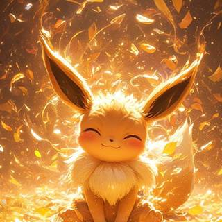 Thanksgiving Eevee wallpaper