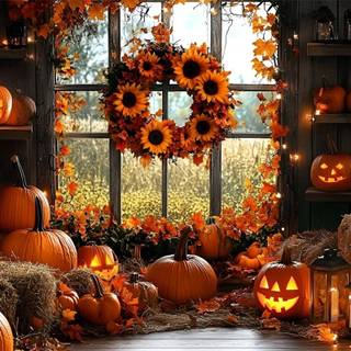 Thanksgiving 80s desktop wallpaper