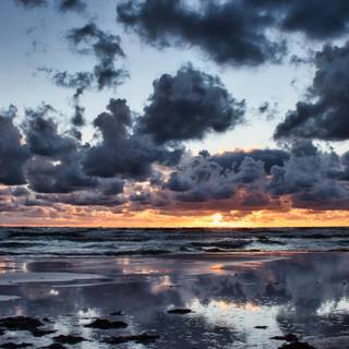 Autumn cloud wallpaper