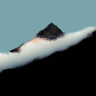 Dark winter vertical wallpaper