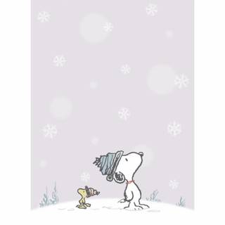 Snoopy Christmas phone wallpaper