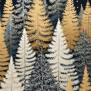 Dark winter vertical wallpaper