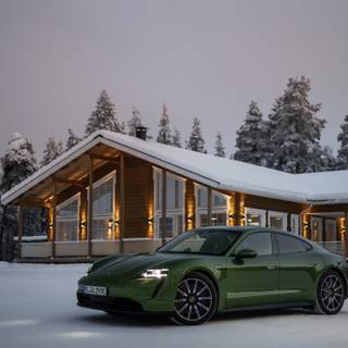 Winter cars 4k wallpaper