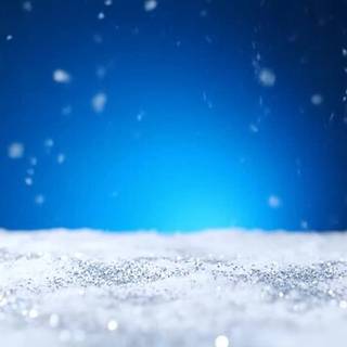 Winter blue computer wallpaper