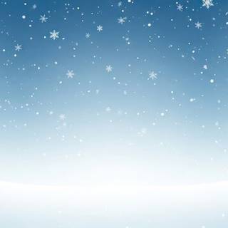 Winter blue computer wallpaper