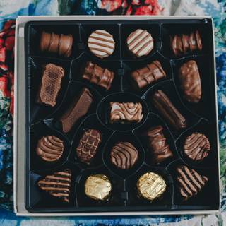 Chocolate box wallpaper