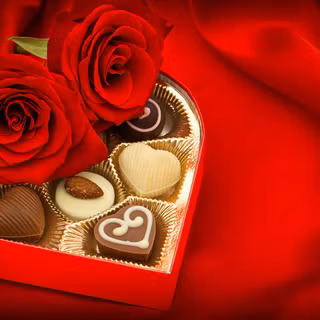 Chocolate box wallpaper