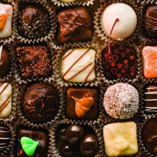 Chocolate box wallpaper