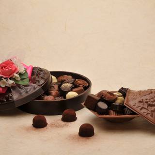 Chocolate box wallpaper