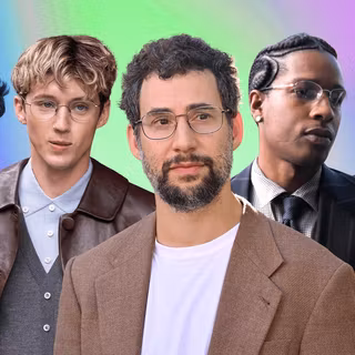 Man with glasses wallpaper