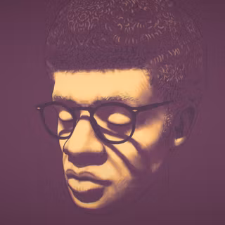 Man with glasses wallpaper