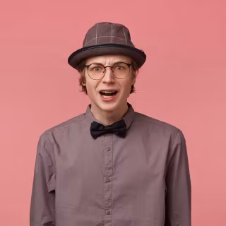 Man with glasses wallpaper