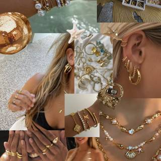 Cute jewelry wallpaper