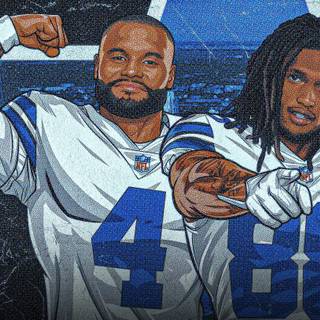 Dak Prescott and Ceedee Lamb wallpaper