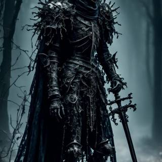 Gothic knight wallpaper